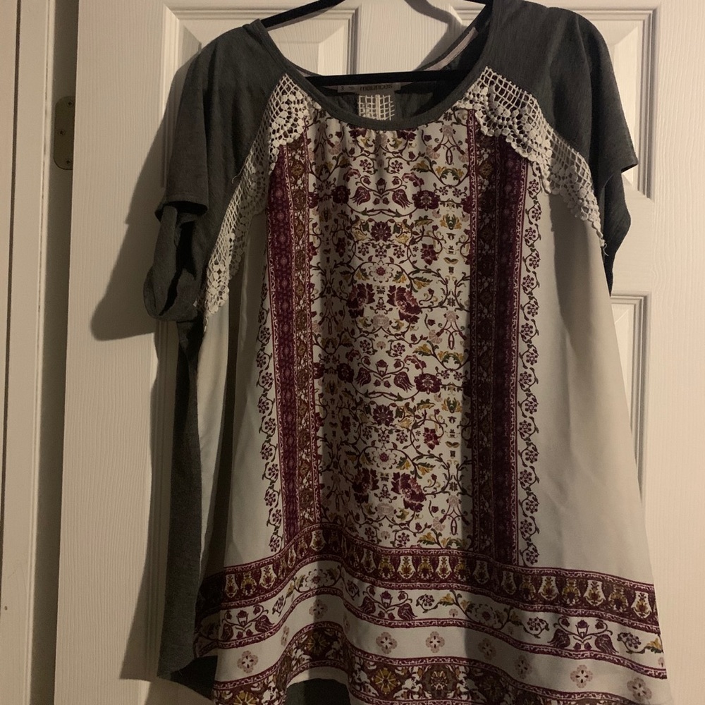 A floral shirt